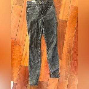 Gap black skinny jeans